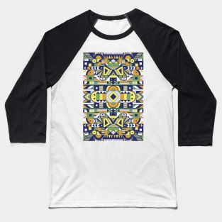 Colorful ethnic pattern Baseball T-Shirt